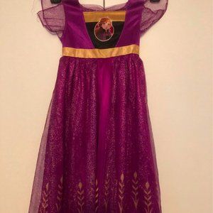Size 2T purple Frozen dress